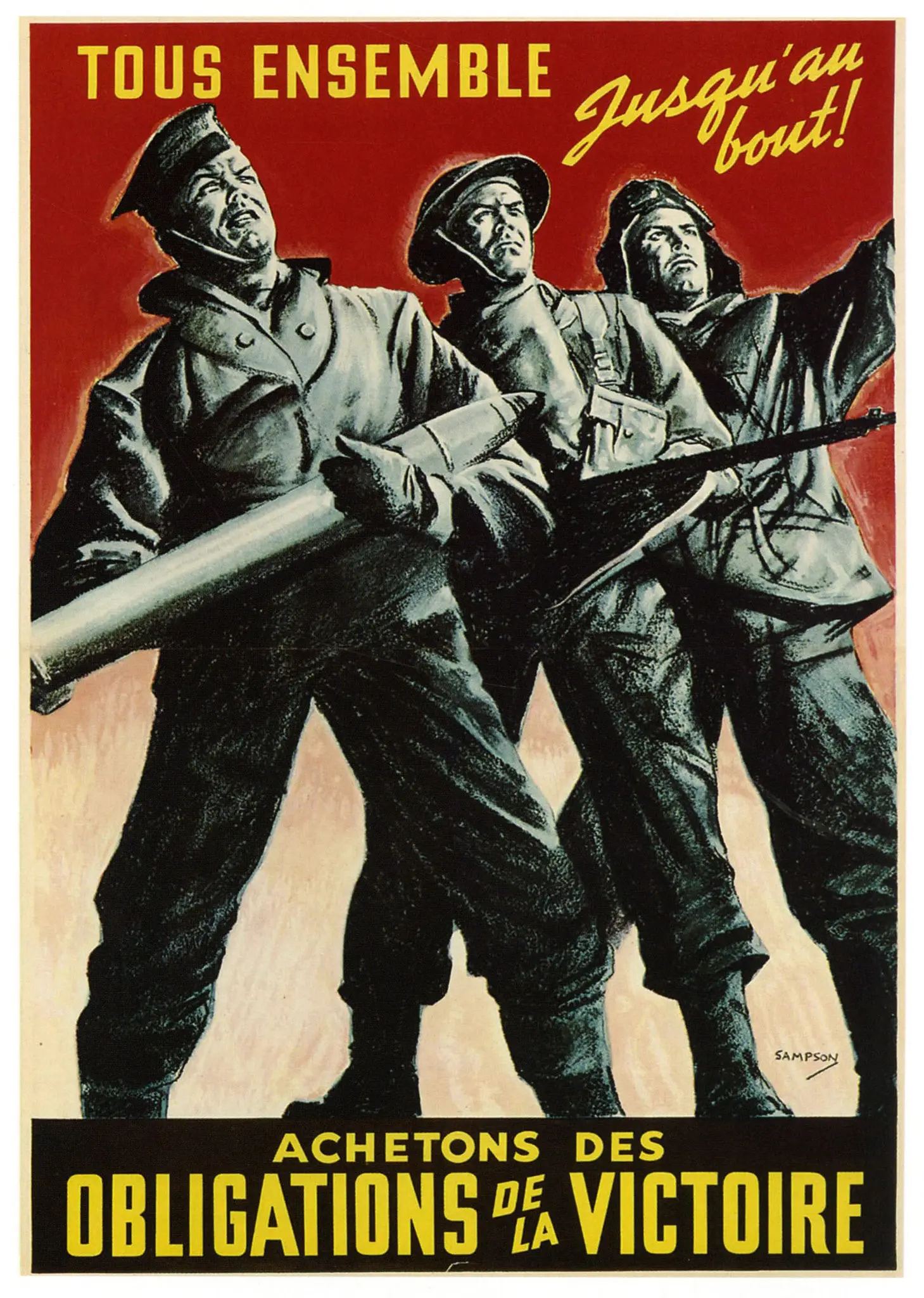 Винтажные рекламные плакаты WW2 все вместе до конца классические холщовые картины