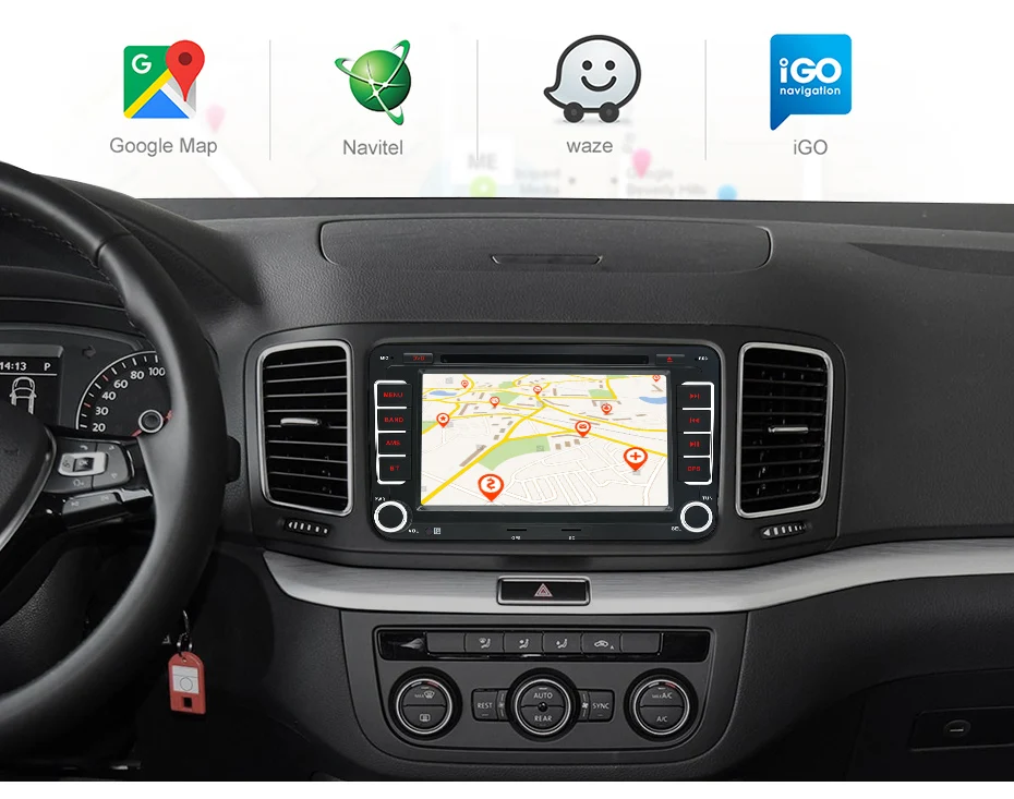 Junsun " 2 din android-автомобильный DVD Радио для VW/Golf/Passat/поло/Tiguan /Skoda/Fabia/Rapid/Seat/Леон gps 3g Wi-Fi Авторадио