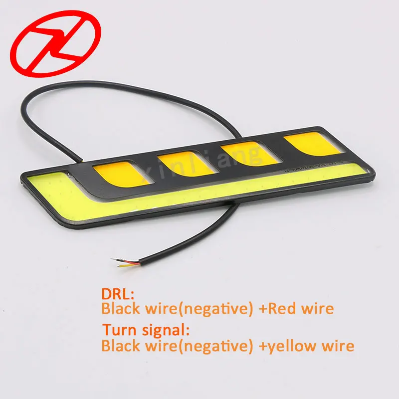 Дневные ходовые огни 2 шт. Водонепроницаемые Универсальные COB дневные