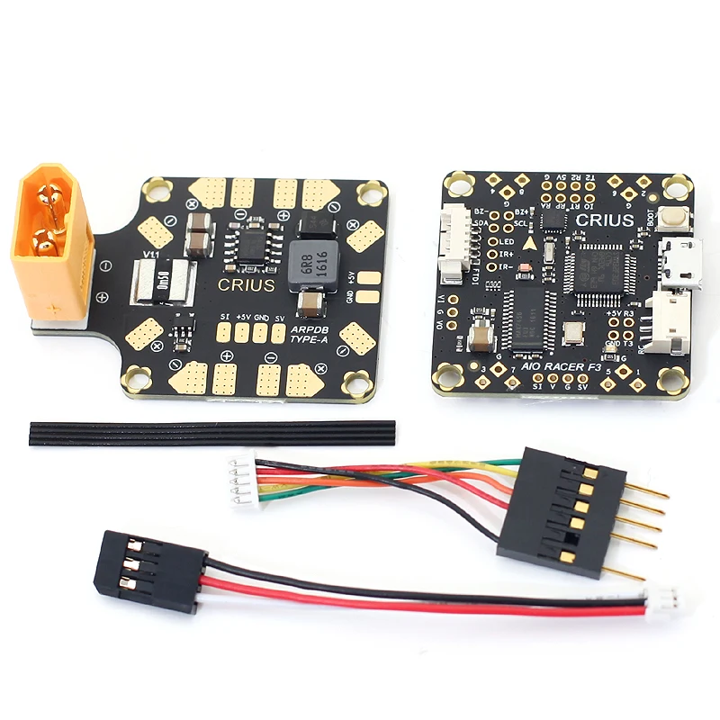 Crius AIO Racer F3 Игровые джойстики с osd для betaflight прошивки + arpdb Мощность