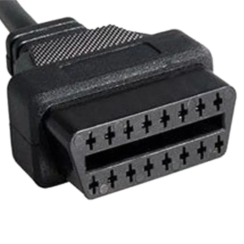 Для Nissan 14 Pin к 16Pin кабель Obd Ii диагностический интерфейс 14Pin Obd2 16 адаптер работает