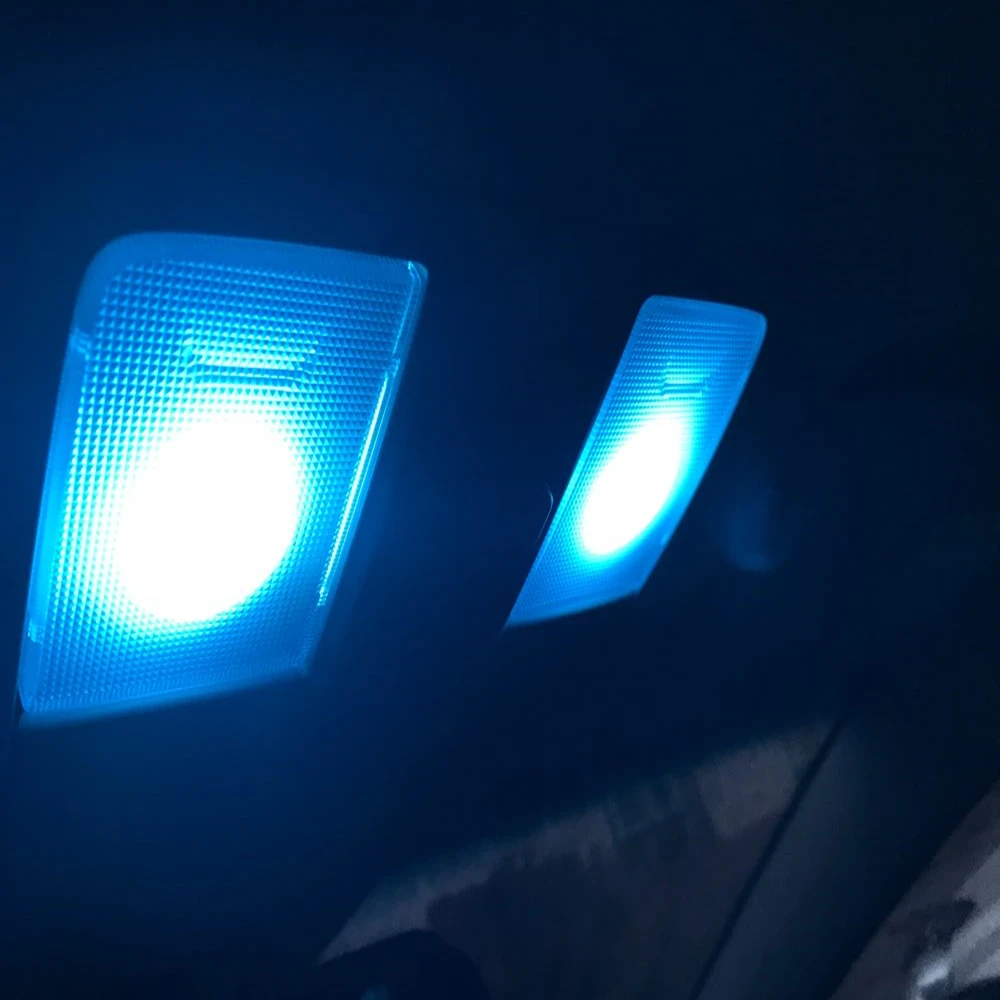 WLJH 4x Canbus T10 W5W 4014 SMD Автомобильная лампа авто лампы светодиодный Подсветка салона