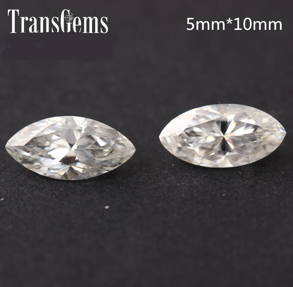 1 карат 5 мм * 10 F цвет огранки Marquise moissanite алмаз свободный камень как настоящий