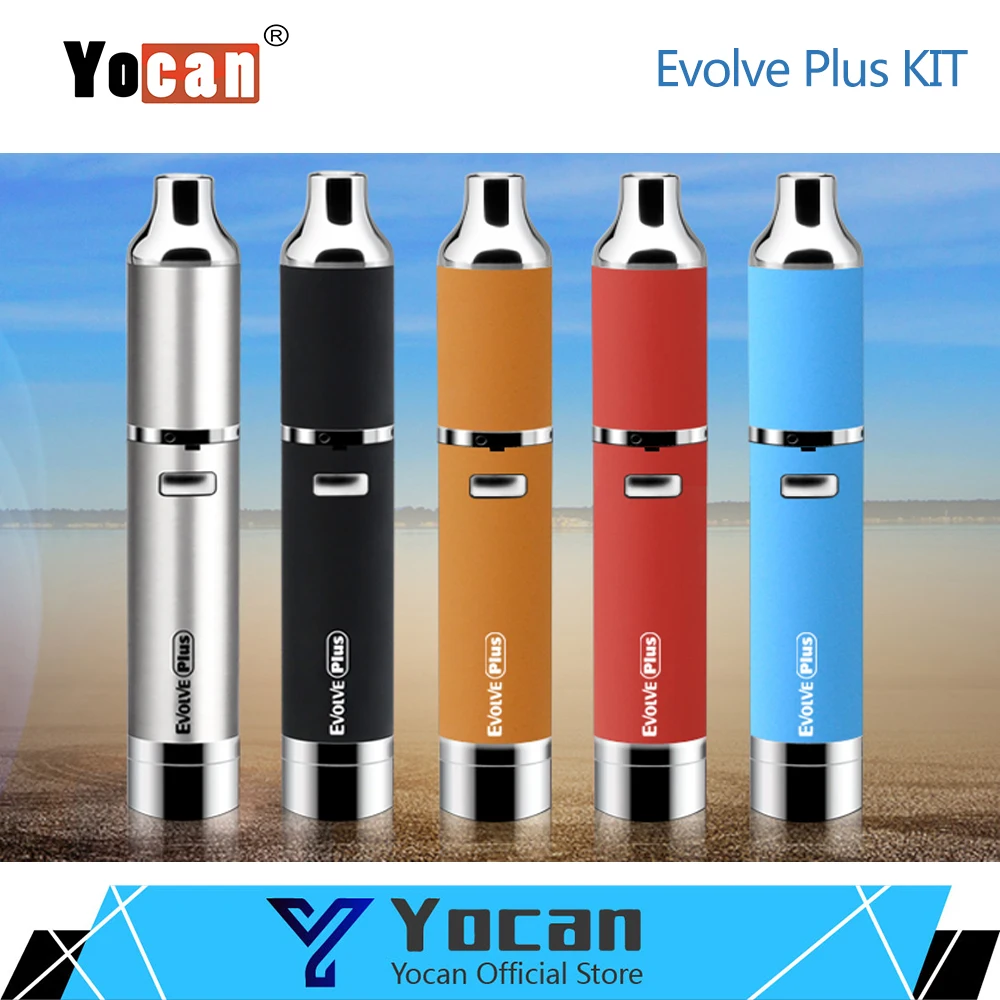 Оригинальный набор Yocan Evolve Plus со встроенной силиконовой баночкой 1100 мАч восковая