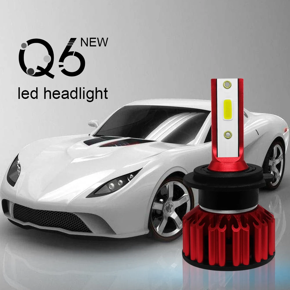 Комплект из 2 предметов новинка Q6 безвентиляторный Стиль Автомобильный