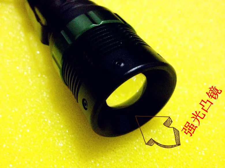 Foot CREE lighting supplies of aluminum alloy 128 camping flashlight zoom Flashlight the outdoor flow Ming Paul | Лампы и освещение