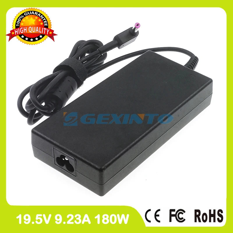 

AC adapter 19.5V 9.23A 180W laptop charger for Acer Predator Helios 300 G3-571 G3-572 PH315-51 PH317-51 PH317-52 ADP-180MB K