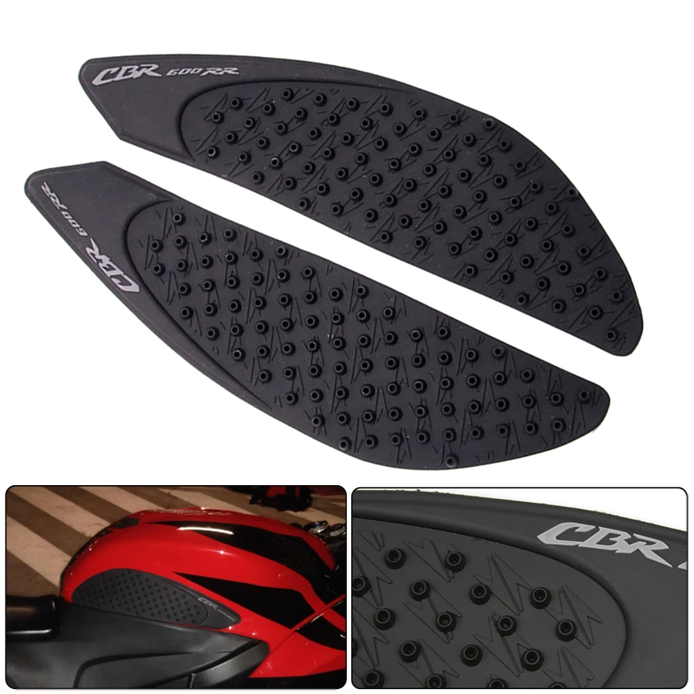 Для HONDA CBR600 RR CBR600RR CBR 600RR 2007-2012 мотоциклетный протектор Нескользящие Танк Pad Стикеры газа до колена ручка тяговые сбоку Dec