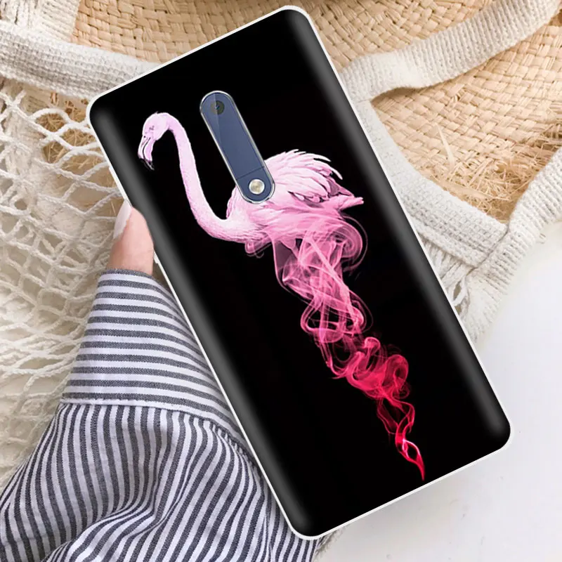 Для Nokia 5 чехлы чехол силиконовый Милая для телефон оболочки ТПУ fundas Nokia5 Coque 2&quot