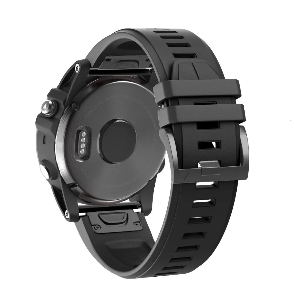 Ктаб Fenix 5X плюс полос спортивный силиконовый ремешок для часов Band 26 мм простого