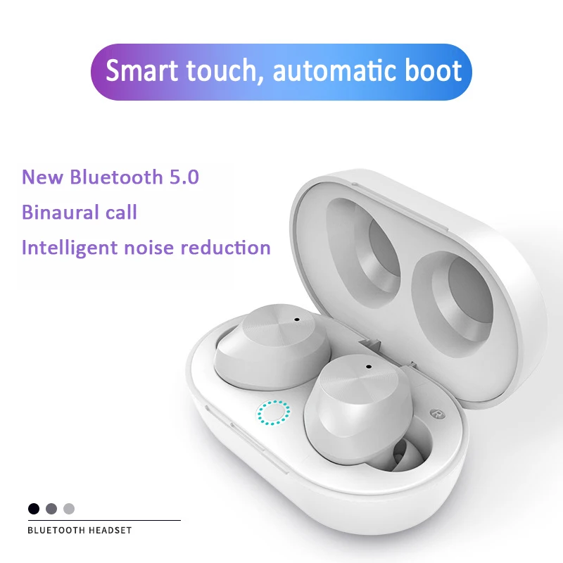 Новые Bluetooth наушники 5,0 настоящие беспроводные Bluetooth наушники стерео Спортивные наушники Bluetooth гарнитура LJ-MILLKEY YZ257