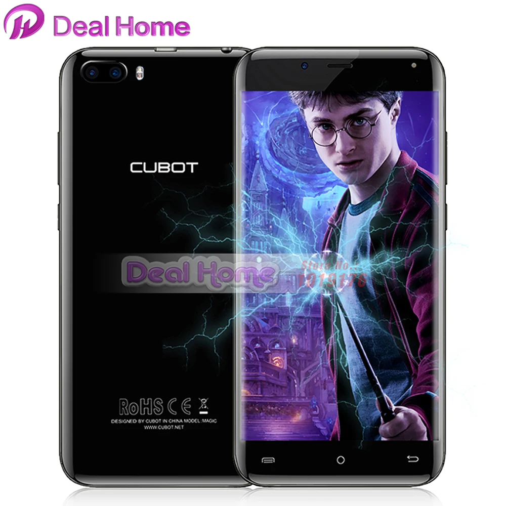 Cubot Magic смартфон с 5 дюймовым дисплеем четырёхъядерным процессором MT6737 ОЗУ 3 ГБ ПЗУ