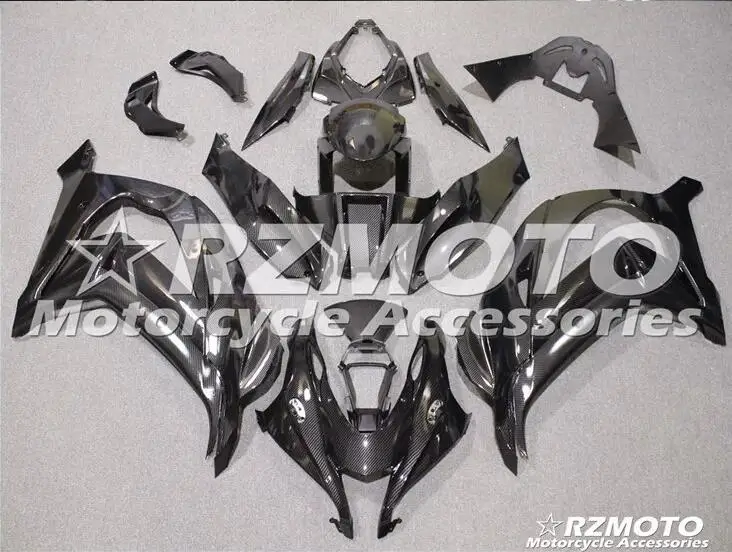 Карбоновые лакированные мотоциклетные Обтекатели для kawasaki ZX10R 10R 2016-2018 разных