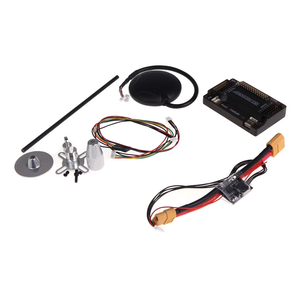 APM 2 6 ArduPilot Mega внешний компас Контроллер полета w/Ublox NEO 6M GPS Запчасти для