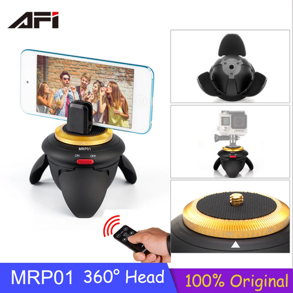Оригинал 360 головок AFI MRP01 мини электрический панорамный время вращения затвор