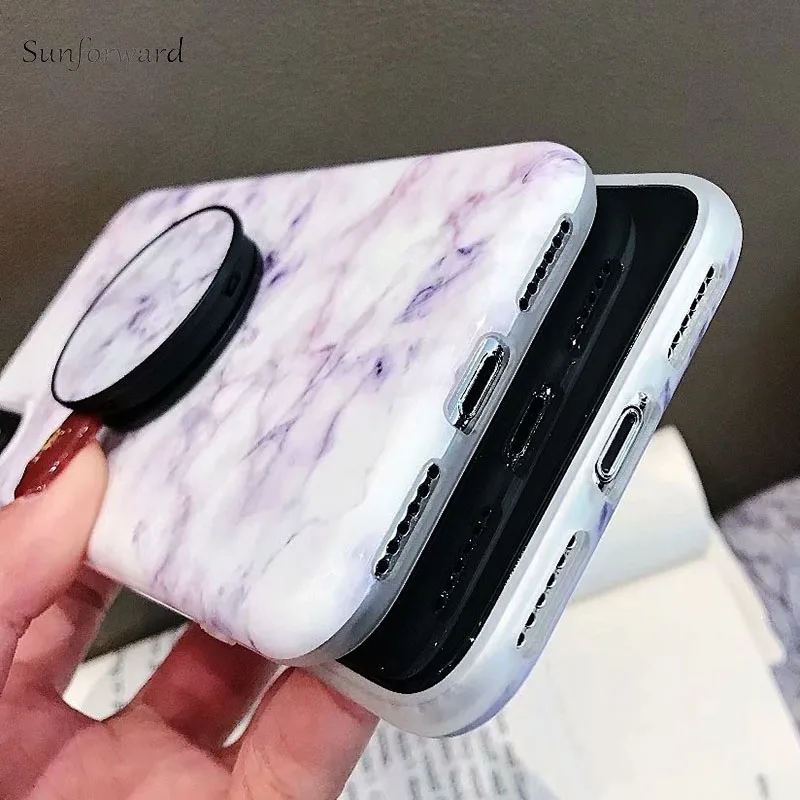Геометрический абстрактный чехол для iPhone X XR XS MAX силиконовый мягкий