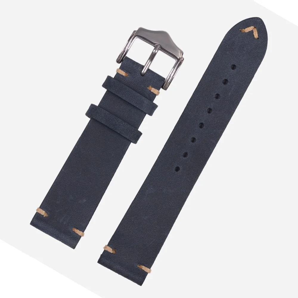 Ремешок из телячьей кожи для наручных часов 18/20/22 цветов|watch strap spring bar|watch rubber strapwatch