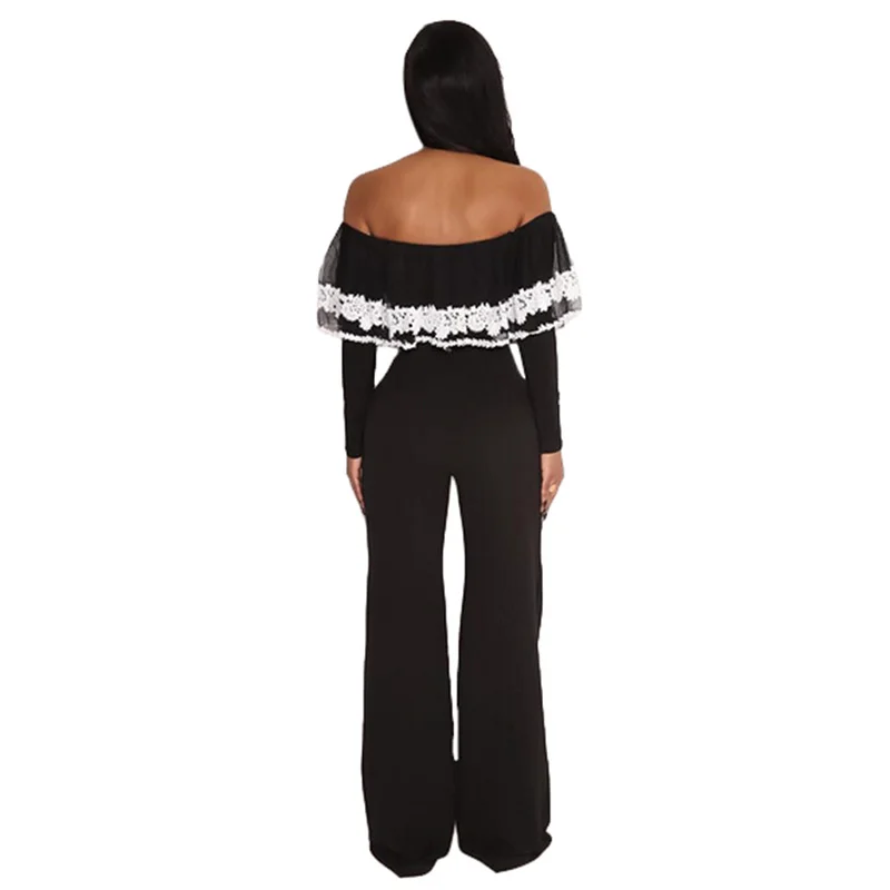 Чудо Красота пикантные с открытыми плечами Комбинезоны для малышек женские