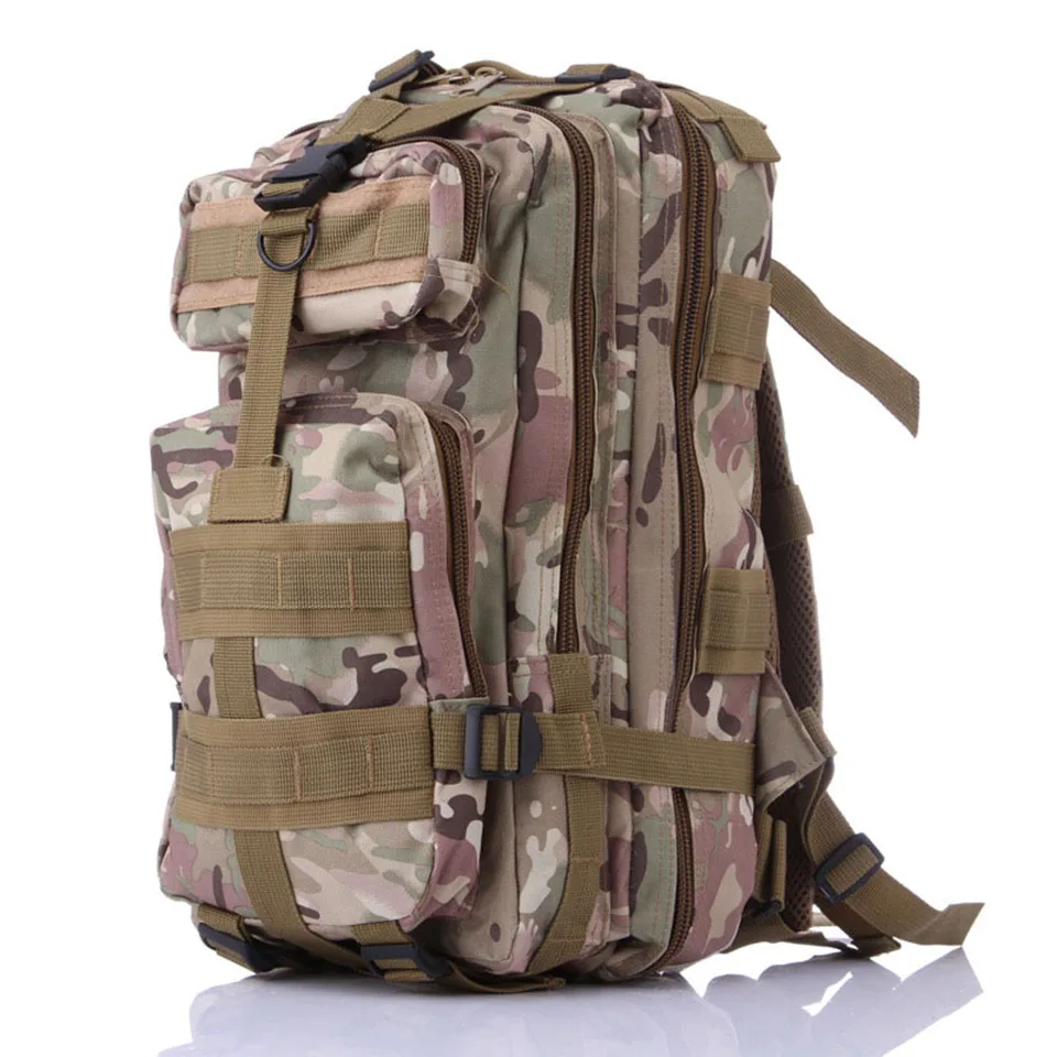 

Outdoor Camouflage Attack Sports Hiking Backpack Portable Bag Tactical Riding Package Mountaineering Hunting Camping Bag