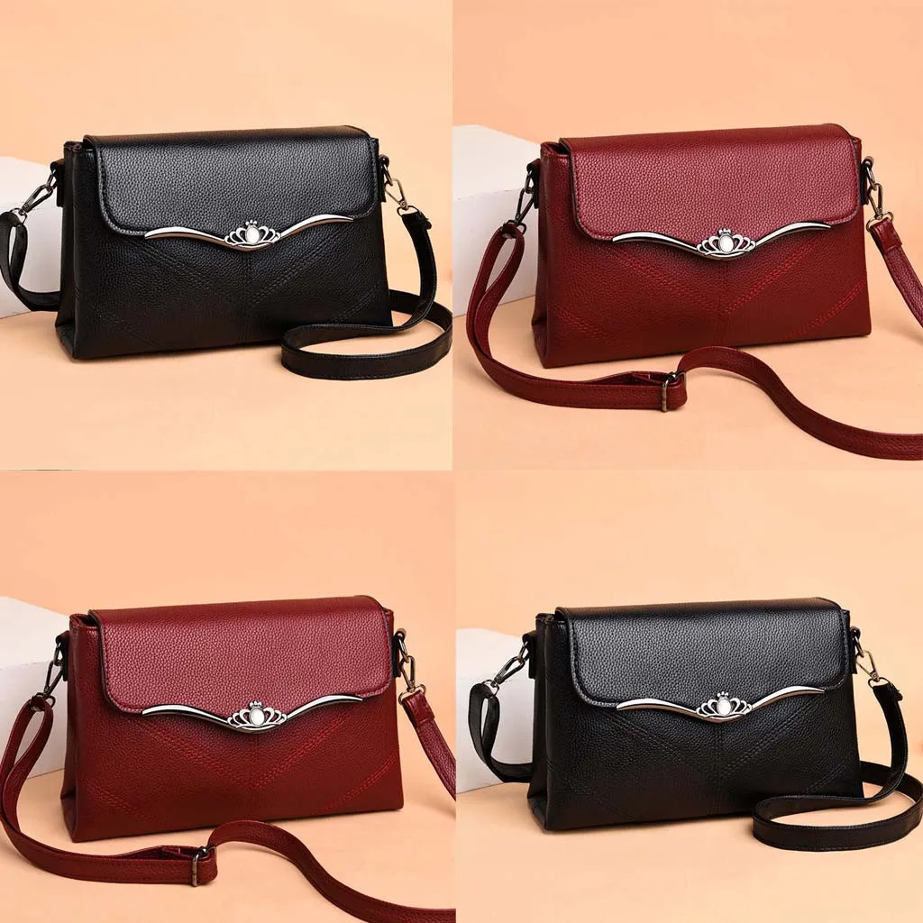 

Women's Bag Fashion Solid Color Shoulder Wild Messenger Mother handtassen dames torebka damska shopper bolsa feminina