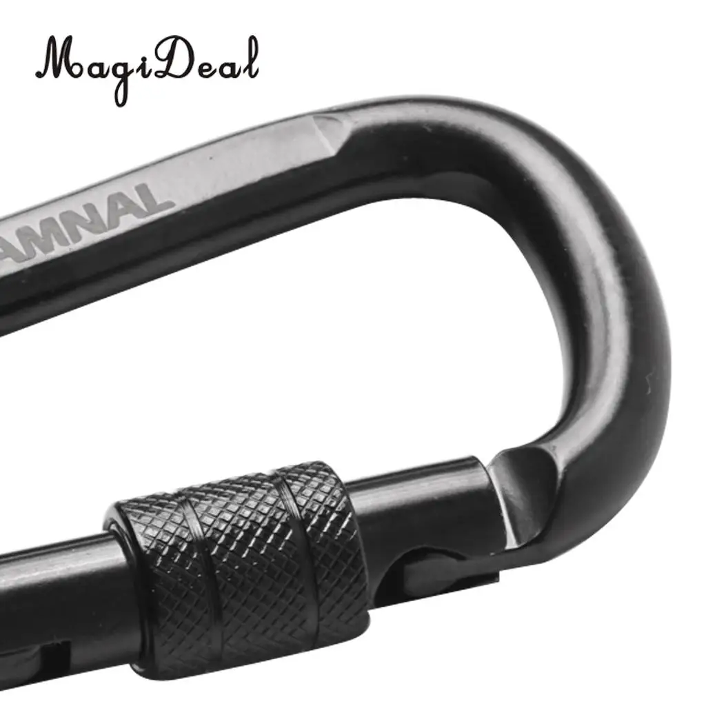 4 шт./компл. сверхмощный 30KN D форма углеродистая сталь винтовой замок Открытый