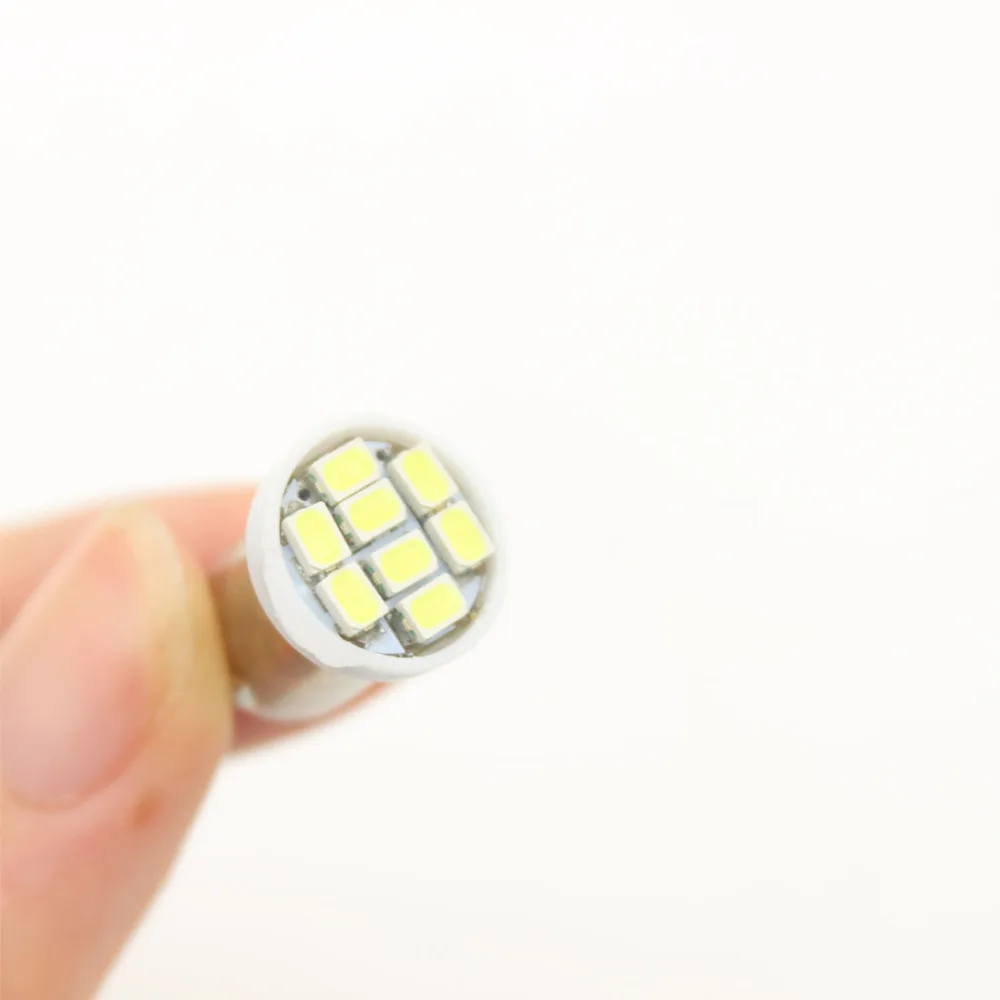 Dongzhen 1 шт. автомобиля BA9S T4W 8 SMD 1206 12 В свет интерьер Авто зазор двери Потолочные