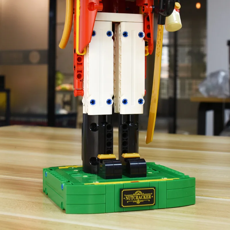 Новый Moc Щелкунчик сотрудник fit legoings technic city 4002017 строительные блоки кирпичи