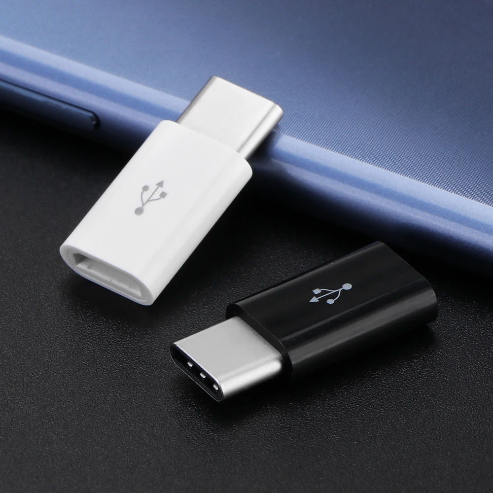 Cool USB Adapter C To Micro Converter Cable Type AdapterUSB 3.1 For Macbook Samsung S8 Huawei P10 P9 OTG | Мобильные телефоны и