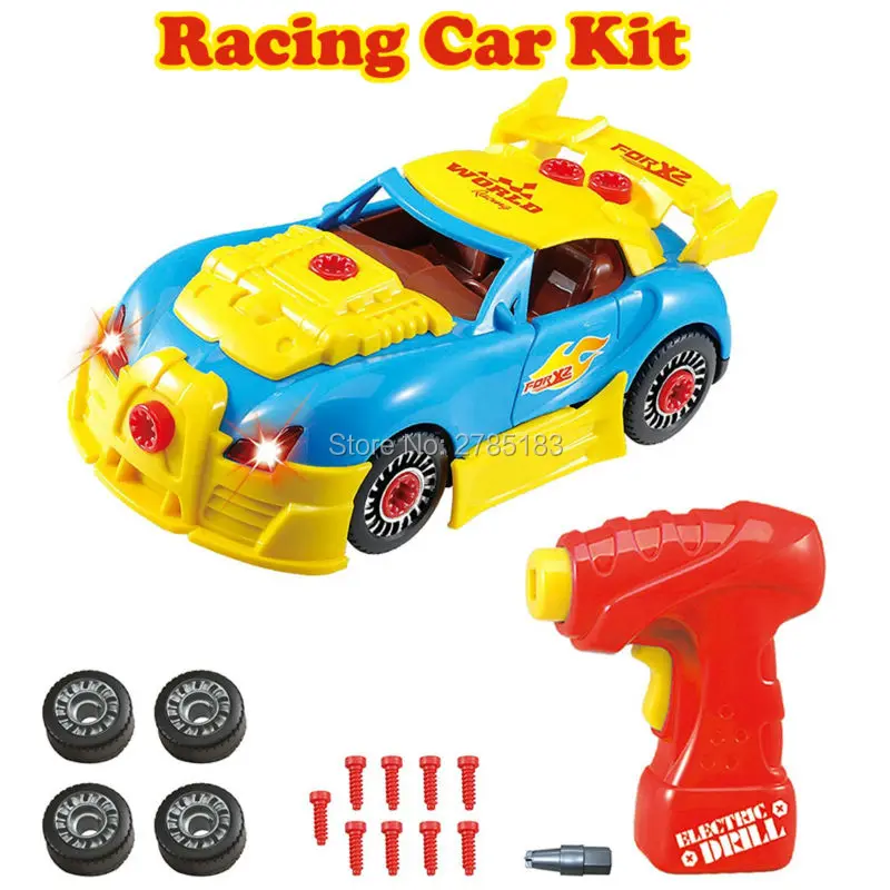 Детский комплект для гоночного автомобиля Создайте свой собственный