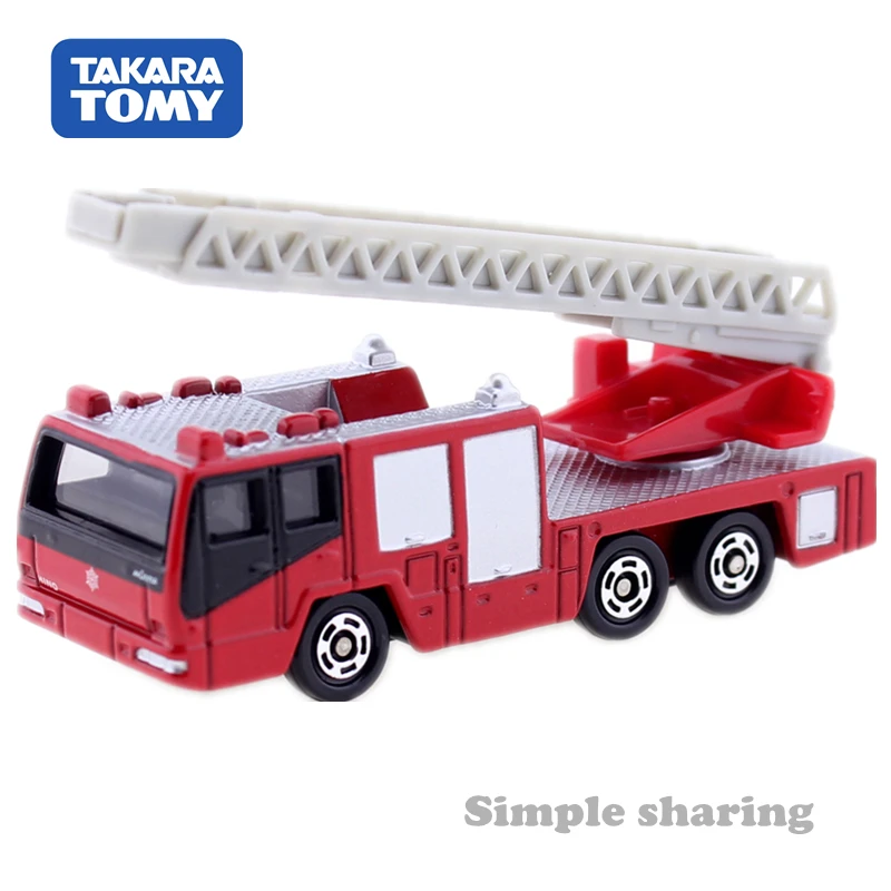 TAKARA TOMY TOMICA кобелко Экскаватора воздушная лестница модель пожарного грузовика