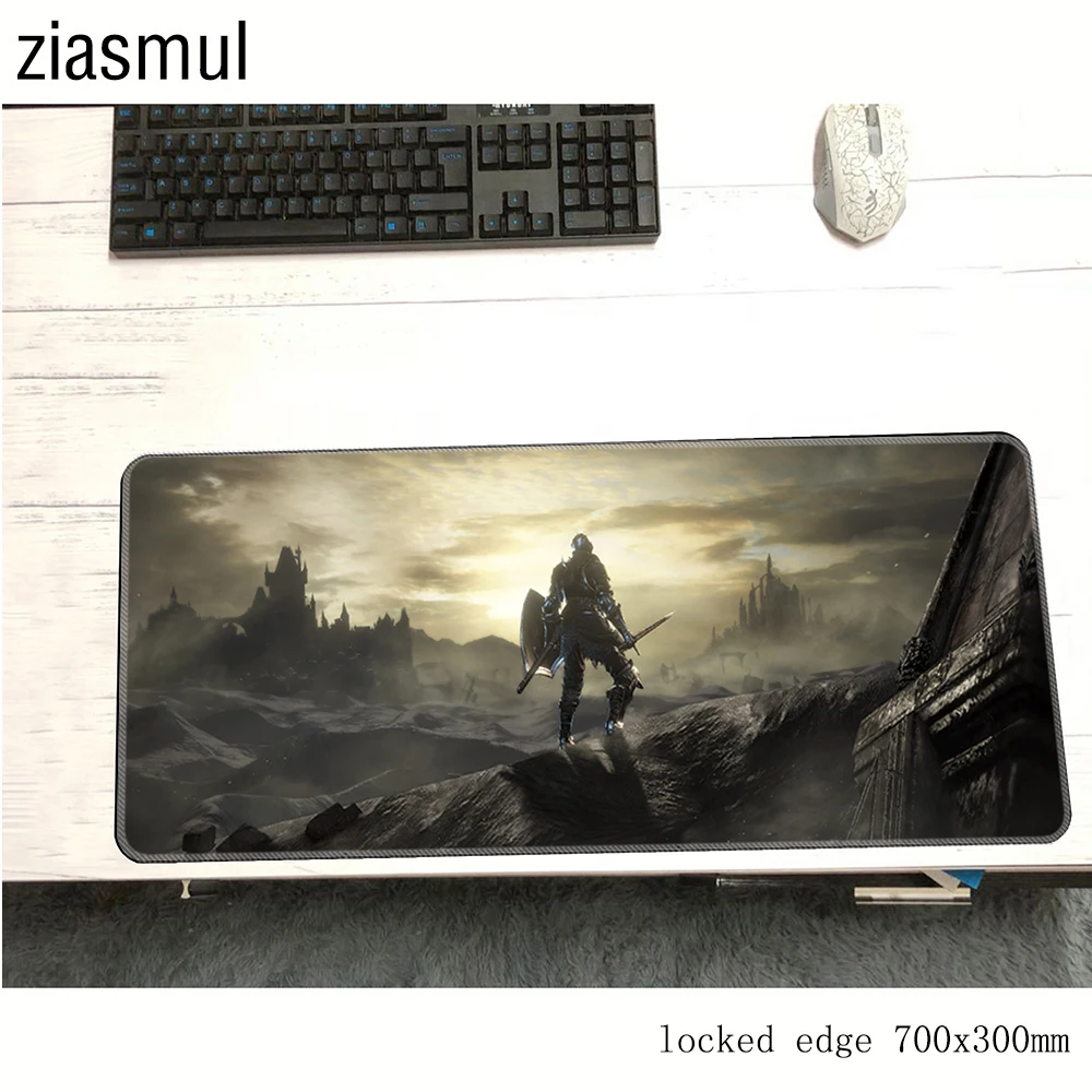 Коврик для мыши dark souls 700x300x3 мм коврики xl компьютерный Для Мыши игровые аксессуары