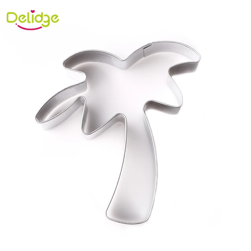 1 шт. формы для печенья в виде кокосового дерева из нержавеющей стали резак пальмы