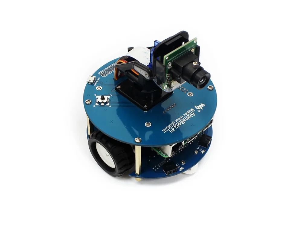 AlphaBot2 робот строительный комплект: Raspberry Pi 3 Model B+, камера RPI(B)+ карта Micro SD+ 15 Acc