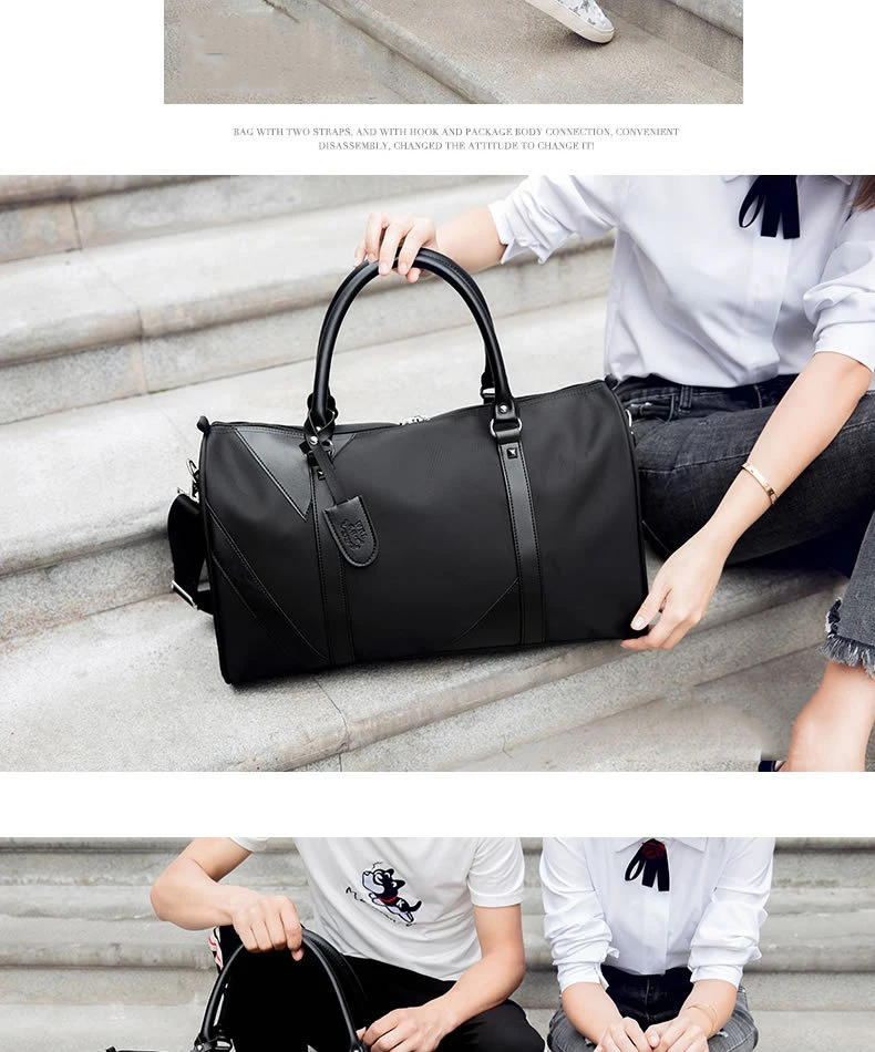 Wobag Новая модная спортивная сумка для сна, водонепроницаемая нейлоновая мужская сумка для путешествий, большие дорожные сумки через плечо