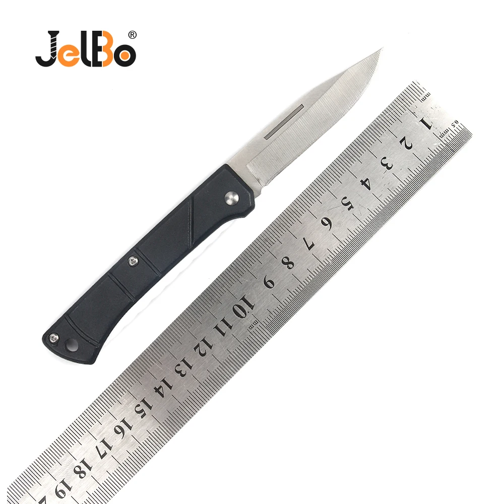 JelBo Мини Черный охотничий складной нож с лезвием Тактический