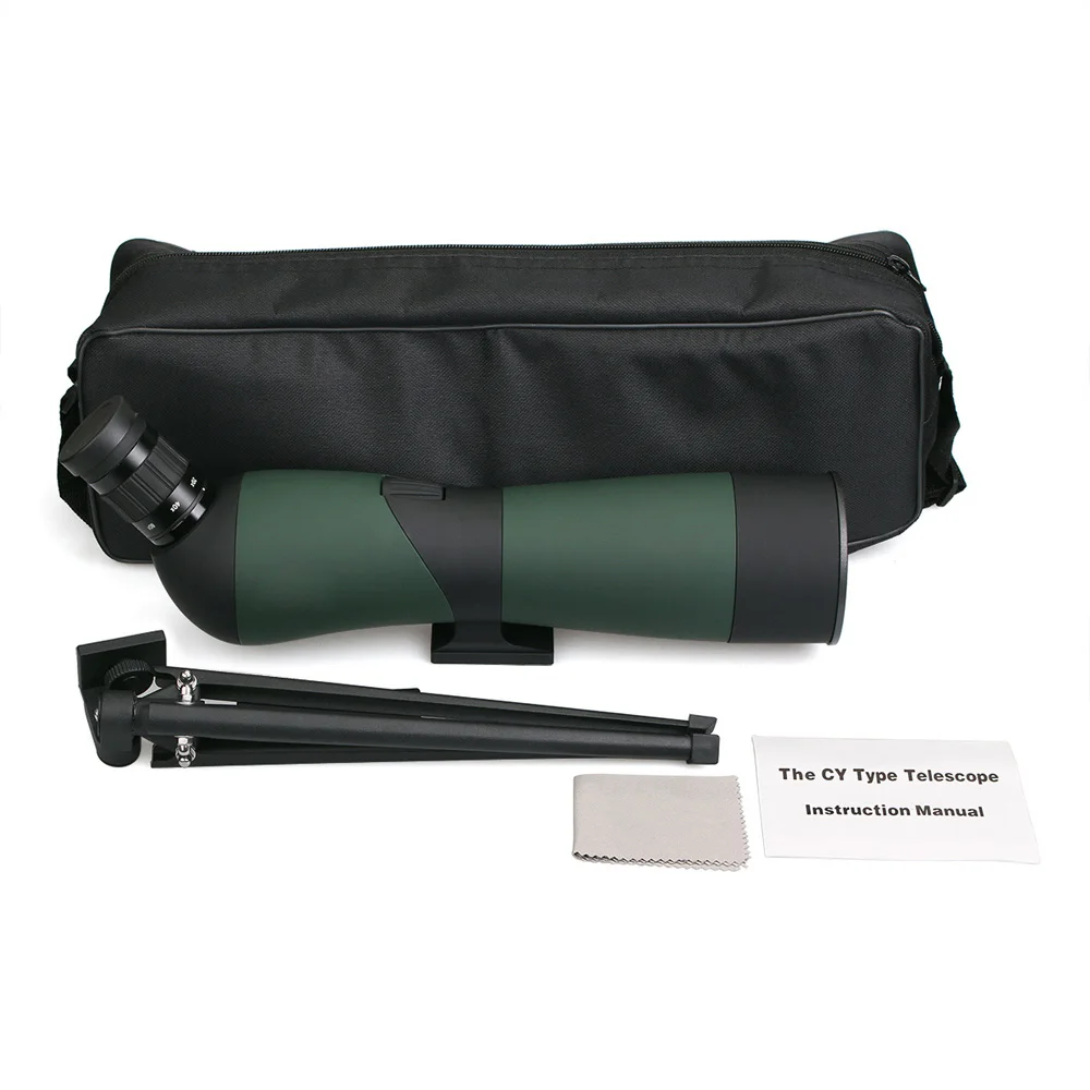 LAIDA 60 мм зрительная труба 20x-60x оптика зум телескоп рефрактор наблюдение за