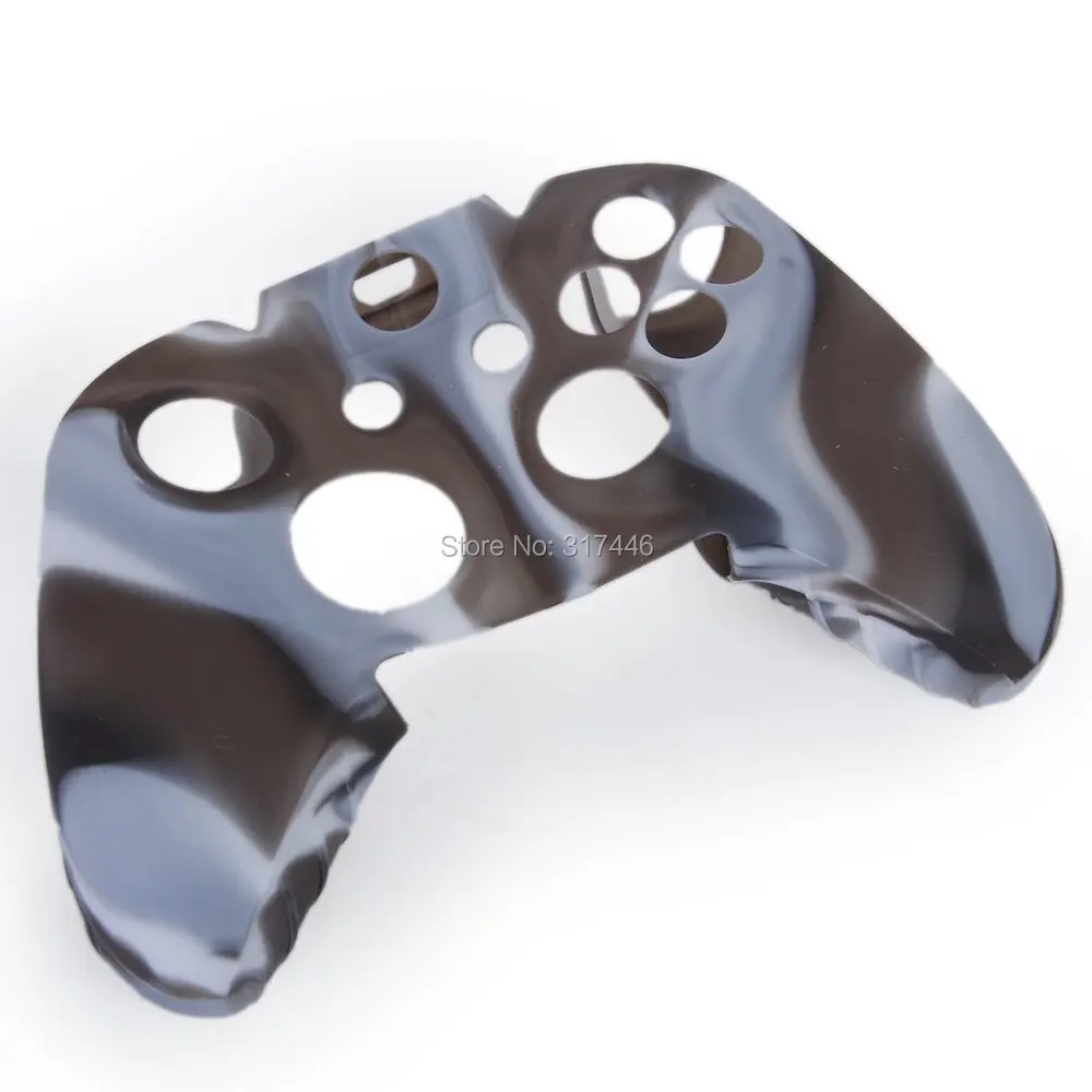 Белый и серый стиль смешанный камуфляж силиконовый резиновый пылезащитный чехол