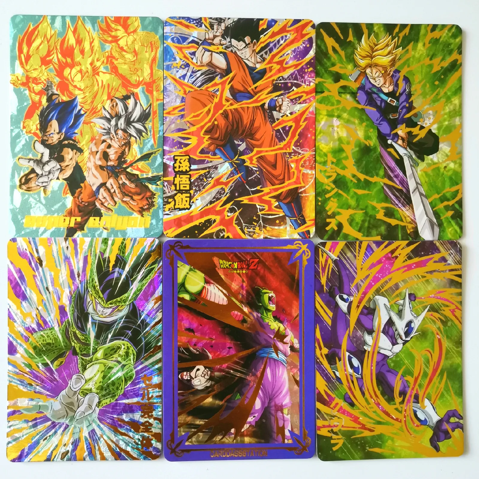 27 стилей Dragon Ball Z Super Ultra Instinct Limited BREAK часы в советском стиле игра флэш-карта Коллекция аниме-открытки