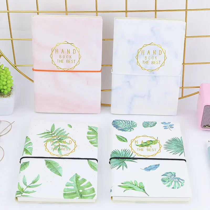 Coloffice креативный небольшой свежий блокнот иллюстрация Канцтовары мраморный