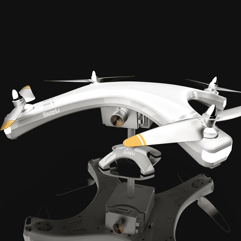 Профессиональный Гоночный Радиоуправляемый квадрокоптер WIFI FPV GPS Дрон 15 минут 720P