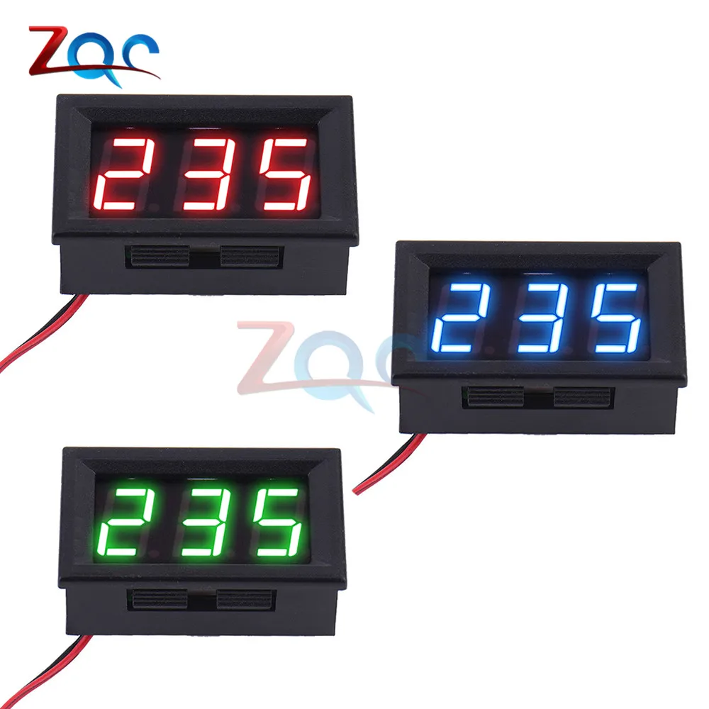 

AC 70 -500V 0.56" mini LED Display Digital Voltmeter Voltage Meter Volt Instrument Tester Monitor for Car Smart Home 110V 220V