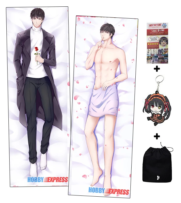 Наволочка для обнимания на тело Hobby Express Dakimakura Japanese Otaku Husbando H3742|pillow cover love|body pillow