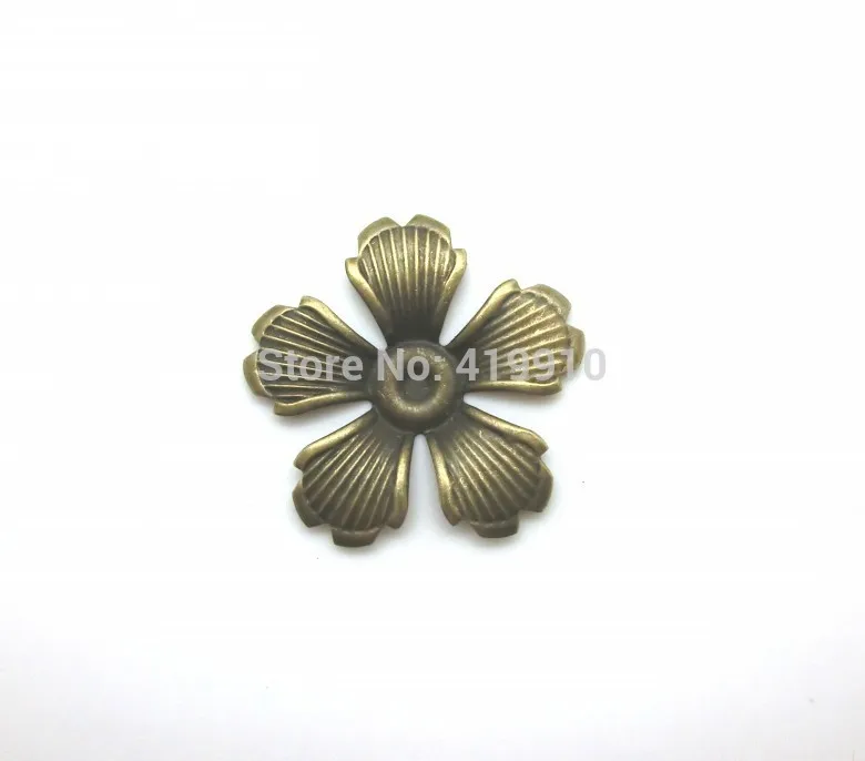 50 штук бронзовых филегранных оберточных соединителей для металлических ремесел декора для дома DIY исследования 3,5х3,5 см J0016 on.