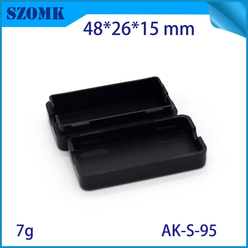 10 шт 48*26*15 мм szomk маленький abs пластиковый корпус для pcb распределительный