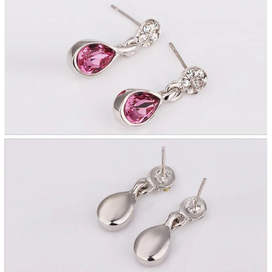 Заводская цена большие женские серьги Длинные Зеленые ювелирные изделия