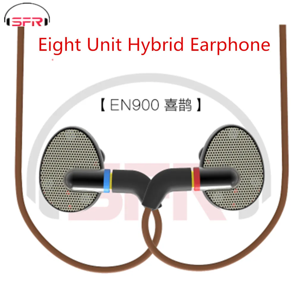 SENFER EN900 2BA 2DD гибридные наушники контролировать DJ HIFI гарнитура со съемным