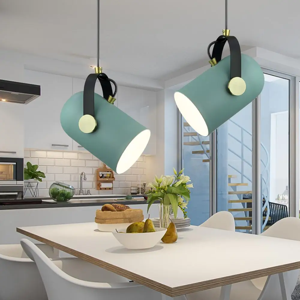 Современные подвесные светильники Lustre Luminaire Hanglamp железная лампа абажур для