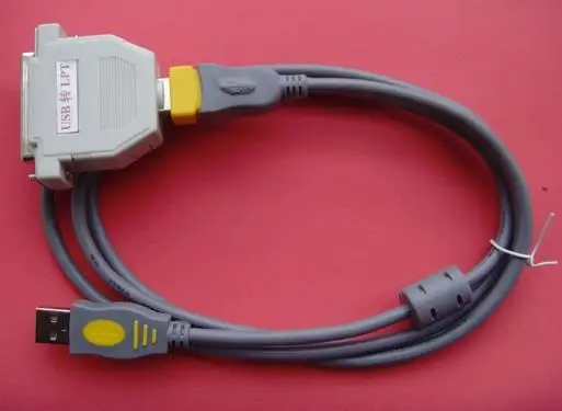 Бесплатная доставка! 1 шт. параллельный порт USB в LPT передача истинно (поддерживает