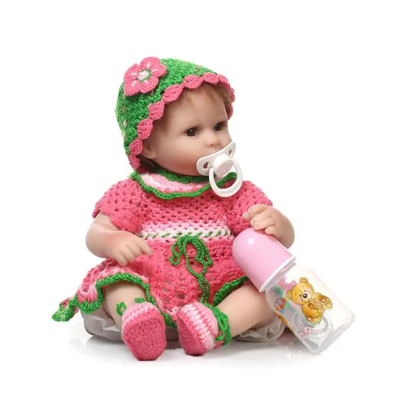 

Fashion Dolls Silicone Reborn Baby Doll Toys for Girls,15 Inch Realistic Reborn Doll Baby Toys Children's Birthday Gift