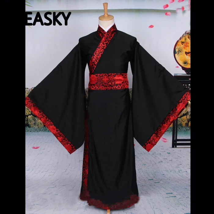 Новинка 2015 Древний китайский Атласный халат для мужчин hanfu костюмы династии